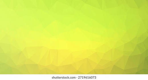 Ilustración poligonal verde, que consiste en triángulos. Fondo geométrico en estilo Origami con gradiente. Diseño triangular para tu negocio.