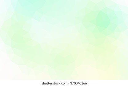 Green polygonal illustration, which consist of triangles. Geometric background in Origami style with gradient. Triangular design for your business. Green polygonal illustration, which consist of triangles. Geometric background in Origami style with gradient. Triangular design for your business.