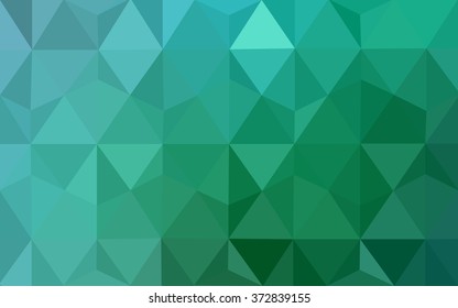 Green polygonal illustration, which consist of triangles. Geometric background in Origami style with gradient. Triangular design for your business. Green polygonal illustration, which consist of triangles. Geometric background in Origami style with gradient. Triangular design for your business.