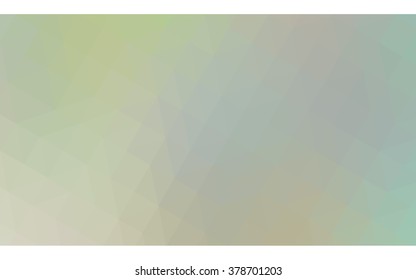 Green polygonal illustration, which consist of triangles. Geometric background in Origami style with gradient. Triangular design for your business.