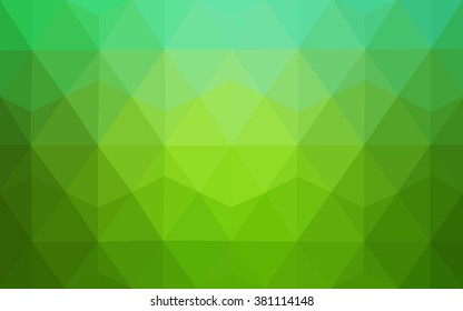 Abstract Green Geometric Vector Background Can Stock Vector (Royalty ...