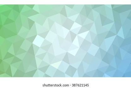 Green polygonal illustration, which consist of triangles. Geometric background in Origami style with gradient. Triangular design for your business. Green polygonal illustration, which consist of triangles. Geometric background in Origami style with gradient. Triangular design for your business.