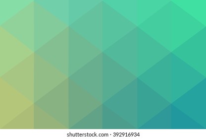 Green polygonal illustration, which consist of triangles. Geometric background in Origami style with gradient. Triangular design for your business. Green polygonal illustration, which consist of triangles. Geometric background in Origami style with gradient. Triangular design for your business.