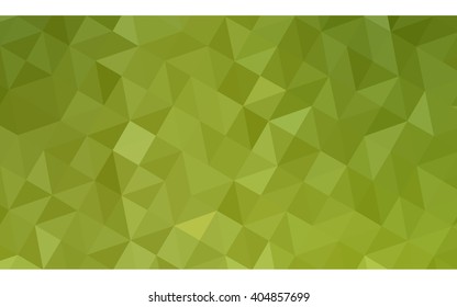 Green polygonal illustration, which consist of triangles. Geometric background in Origami style with gradient. Triangular design for your business.