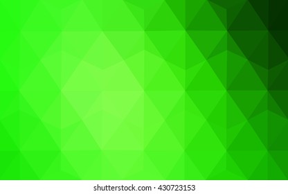 Green polygonal illustration, which consist of triangles. Geometric background in Origami style with gradient. Triangular design for your business. Green polygonal illustration, which consist of triangles. Geometric background in Origami style with gradient. Triangular design for your business.
