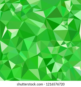 Green Polygonal Mosaic Background, Creative Design Templates