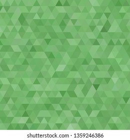 Green Polygonal Mosaic Background, Creative Design Templates 