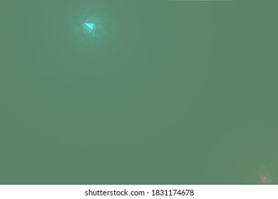 Green Polygonal Mosaic Background, Creative Design Templates