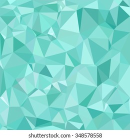 Green Polygonal Mosaic Background, Creative Design Templates