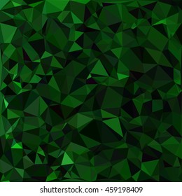 Green Polygonal Mosaic Background, Creative Design Templates