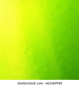 Green Polygonal Mosaic Background, Creative Design Templates