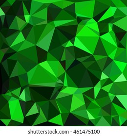 Green Polygonal Mosaic Background, Creative Design Templates