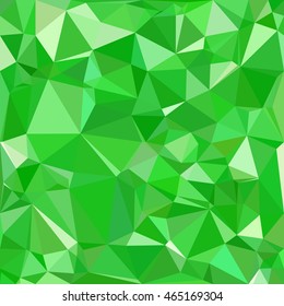 Green Polygonal Mosaic Background, Creative Design Templates