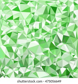 Green Polygonal Mosaic Background, Creative Design Templates