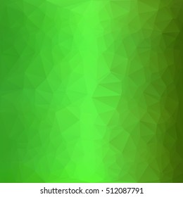 Green Polygonal Mosaic Background, Creative Design Templates