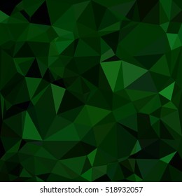 Green Polygonal Mosaic Background, Creative Design Templates
