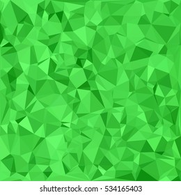 Green Polygonal Mosaic Background, Creative Design Templates