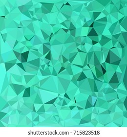 Green Polygonal Mosaic Background, Creative Design Templates