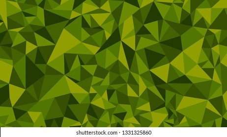 Green polygonal mosaic background, design templates triangle bright background. Triangular low poly. Vector polygonal illustration.