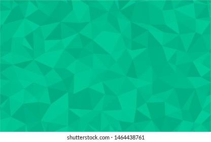 fondo de mosaico polgonal verde. Utilizado para presentación, información, tecnología, sitio web, afiche, negocios, trabajo.