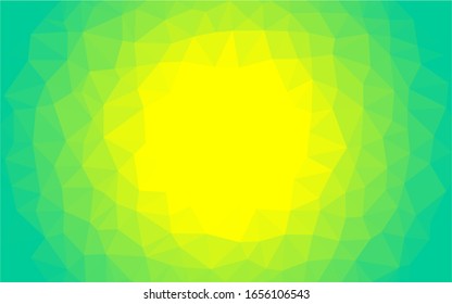 Green polygonal mosaic background, Vector illustration, Used for presentation, information, technology, website, poster, business, work.