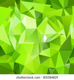 Green Polygonal Mosaic Background, Vector illustration, Creative Business Design Templates