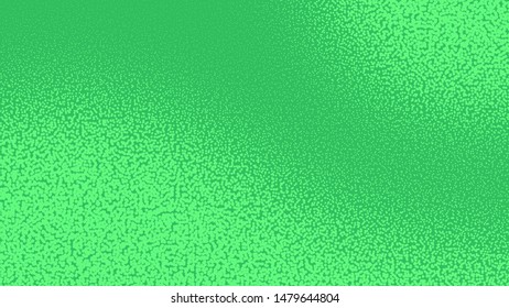 Green pop art background in vitange comic style with halftone dots, vector illustration template for your design