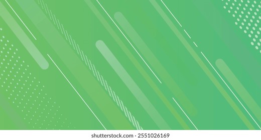 green pop dot stripe vector background image.eps10