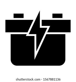 green power icon isolated sign symbol vector illustration - high quality black style vector icons
