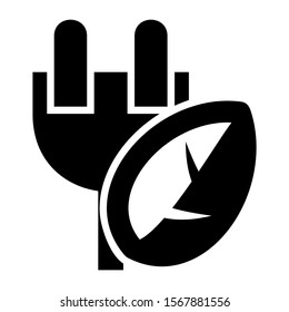 green power icon isolated sign symbol vector illustration - high quality black style vector icons
