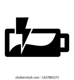 green power icon isolated sign symbol vector illustration - high quality black style vector icons
