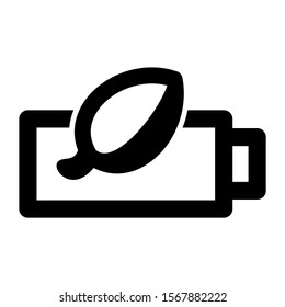 green power icon isolated sign symbol vector illustration - high quality black style vector icons
