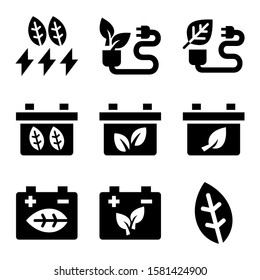 green power icon isolated sign symbol vector illustration - Collection of high quality black style vector icons

