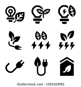 green power icon isolated sign symbol vector illustration - Collection of high quality black style vector icons
