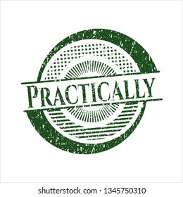 Green Practically distress rubber seal