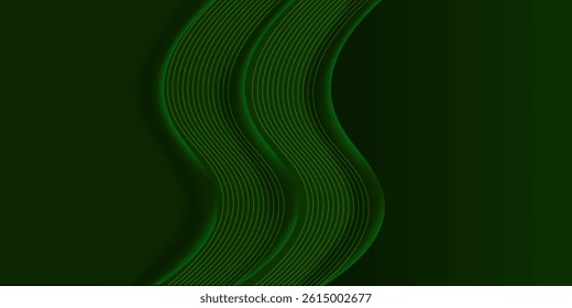 green premium background design with diagonal line pattern. Premium background design with diagonal dark blue stripes pattern. Vector horizontal template