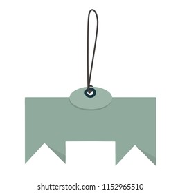 Green Price ribbon vector
