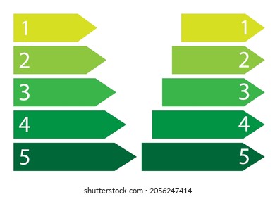 Green process arrow icon. Promotion design. Business background. Chart concept. Vector illustration. Stock image. EPS 10.
