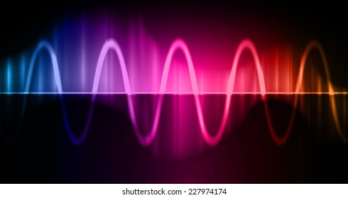 Green pulse Light Abstract Technology background for computer graphic website and internet. 