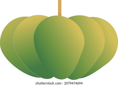 Green pumpkin
Vegetables simple and delicious