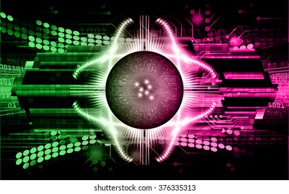green purple color Light Abstract Technology background for computer graphic website internet and business. circuit. vector illustration. infographics. motion move blur.neon. pixel. eye scan virus