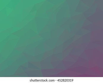 green purple low poly background