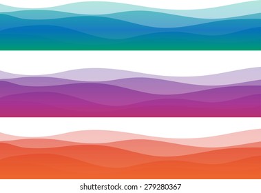 green and purple and orange background