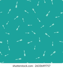Green Putty knife icon isolated seamless pattern on green background. Spatula repair tool. Spackling or paint instruments.  Vector Illustration