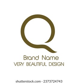 Green Q Harfi Logo Design-Service