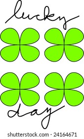 Green quarterfoil