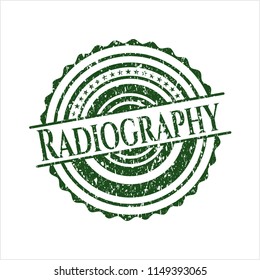 Green Radiography rubber texture