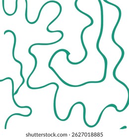 design moderno de design aleatório verde útil para impressão têxtil layout moderno