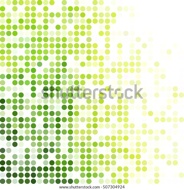 Green Random Dots Background Creative Design Stock Vector (Royalty Free ...