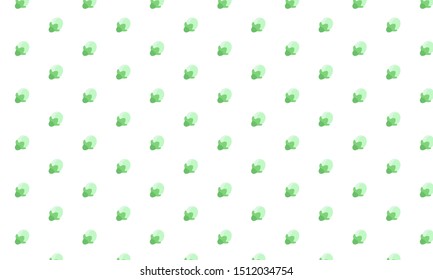 Green Ranunculus Flower Pattern Background
